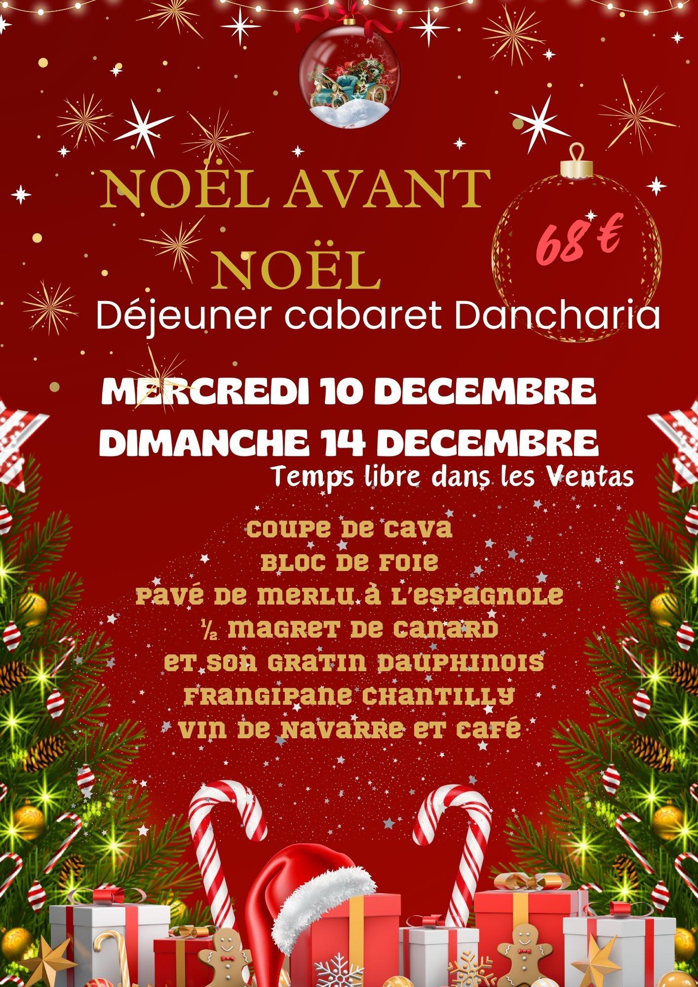 33 - DEJEUNER CABARET DANCHARIA NOEL